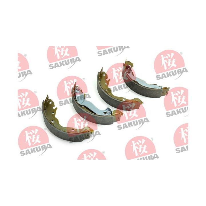 Stabdžių trinkelių komplektas SAKURA 602-05-4645