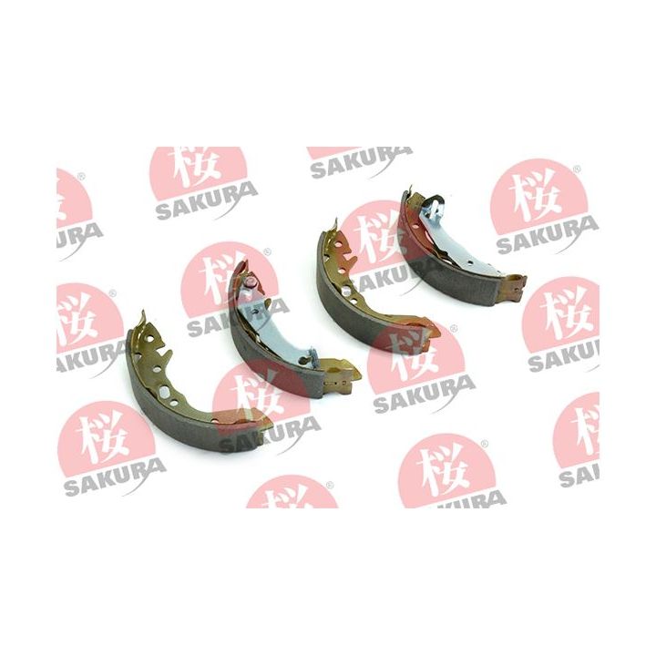 Stabdžių trinkelių komplektas SAKURA 602-05-4650