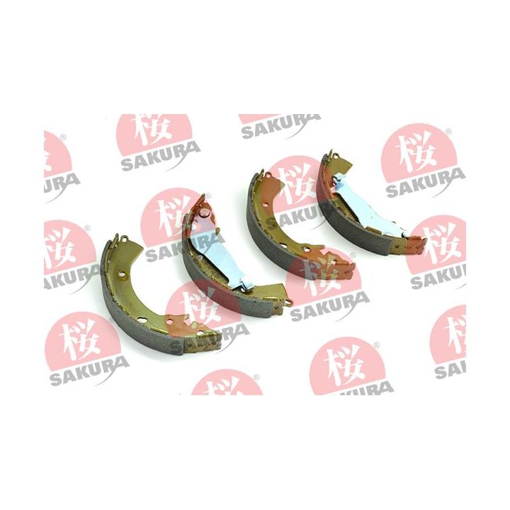 Stabdžių trinkelių komplektas SAKURA 602-05-4700