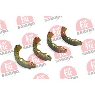 Stabdžių trinkelių komplektas SAKURA 602-40-6650