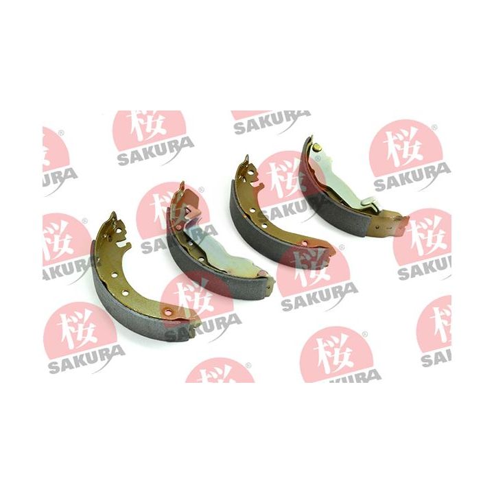 Stabdžių trinkelių komplektas SAKURA 602-40-6665