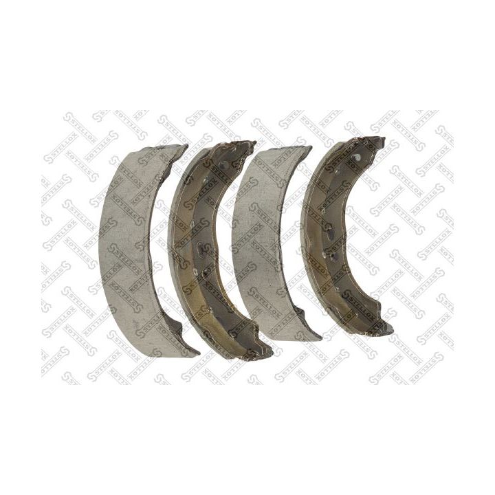 Stabdžių trinkelių komplektas STELLOX 000 439-SX