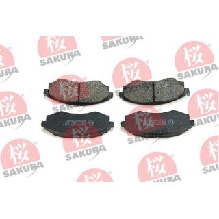 Stabdžių trinkelių rinkinys, diskinis stabdys SAKURA 600-05-4620