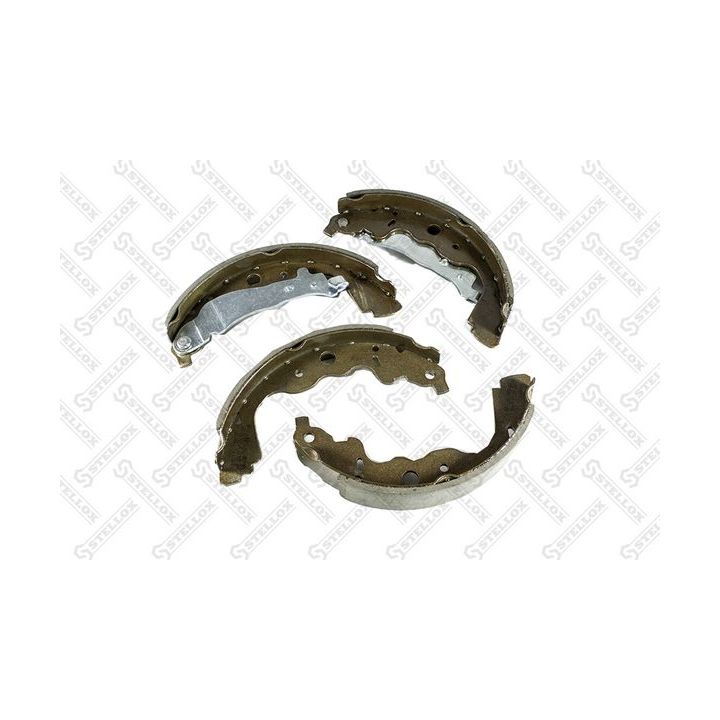 Stabdžių trinkelių komplektas STELLOX 000 489-SX