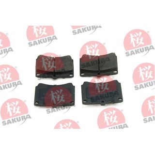 Stabdžių trinkelių rinkinys, diskinis stabdys SAKURA 600-30-3540