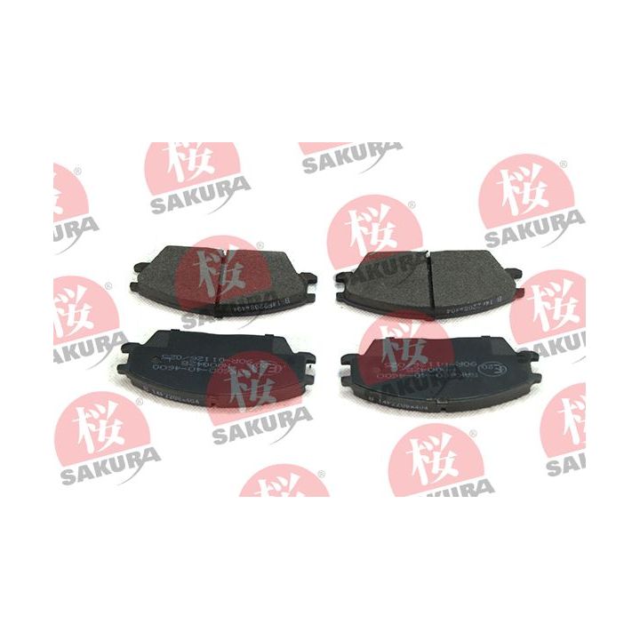 Stabdžių trinkelių rinkinys, diskinis stabdys SAKURA 600-40-4600