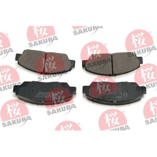 Stabdžių trinkelių rinkinys, diskinis stabdys SAKURA 600-40-6625