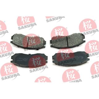 Stabdžių trinkelių rinkinys, diskinis stabdys SAKURA 600-50-4260