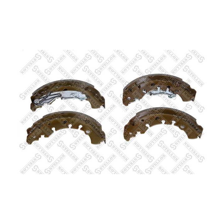 Stabdžių trinkelių komplektas STELLOX 000 512-SX