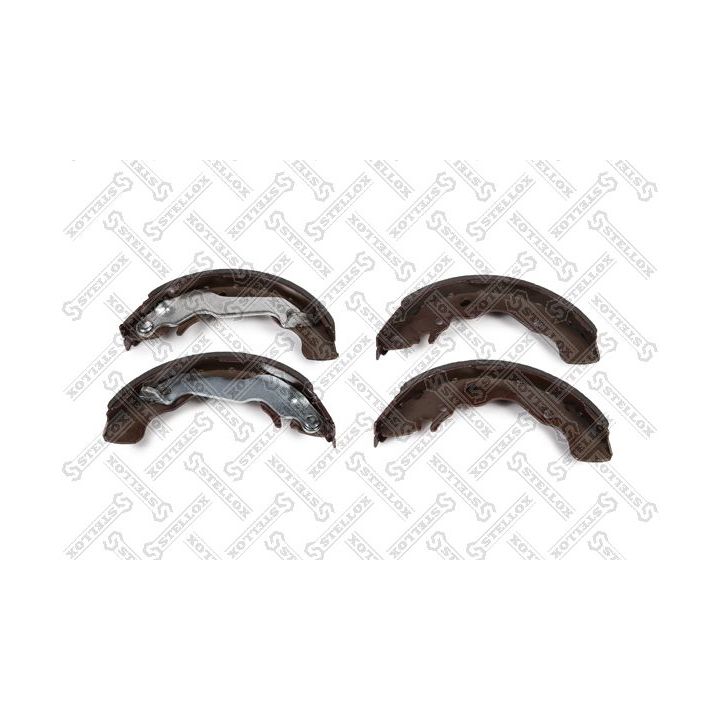 Stabdžių trinkelių komplektas STELLOX 000 519-SX