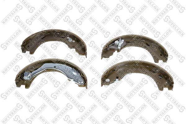 Stabdžių trinkelių komplektas STELLOX 000 523-SX