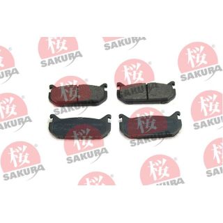 Stabdžių trinkelių rinkinys, diskinis stabdys SAKURA 601-30-3580