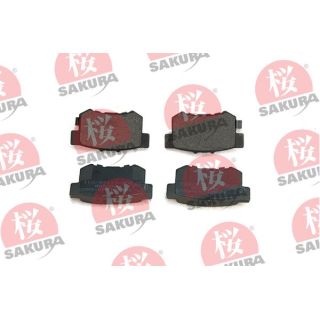 Stabdžių trinkelių rinkinys, diskinis stabdys SAKURA 601-40-6605