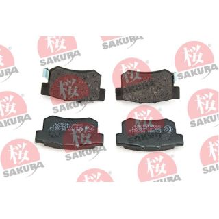 Stabdžių trinkelių rinkinys, diskinis stabdys SAKURA 601-40-6670