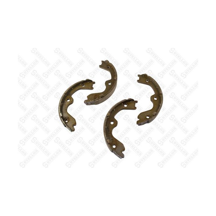 Stabdžių trinkelių komplektas STELLOX 000 593-SX