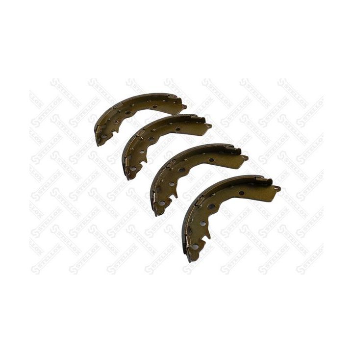 Stabdžių trinkelių komplektas STELLOX 000 597-SX