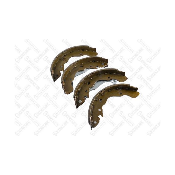 Stabdžių trinkelių komplektas STELLOX 000 601-SX