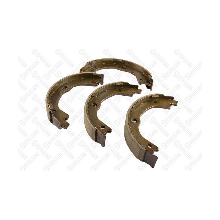 Stabdžių trinkelių komplektas STELLOX 000 606-SX