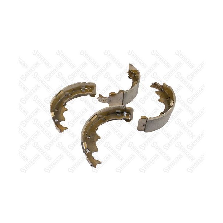 Stabdžių trinkelių komplektas STELLOX 000 614-SX