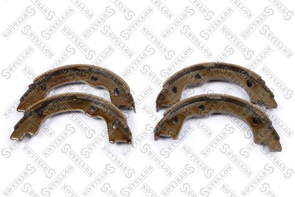 Stabdžių trinkelių komplektas STELLOX 000 634-SX