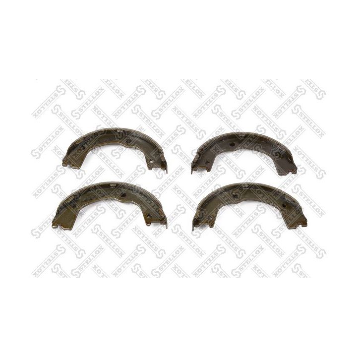 Stabdžių trinkelių komplektas STELLOX 000 635-SX