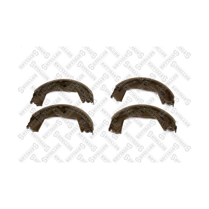 Stabdžių trinkelių komplektas STELLOX 000 749-SX