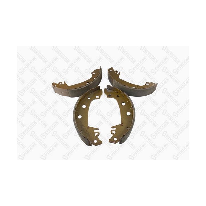 Stabdžių trinkelių komplektas STELLOX 028 101-SX