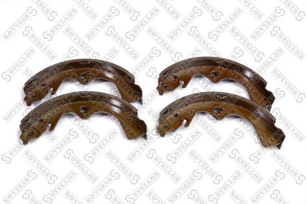 Stabdžių trinkelių komplektas STELLOX 088 100-SX