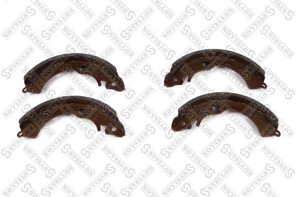 Stabdžių trinkelių komplektas STELLOX 107 100-SX