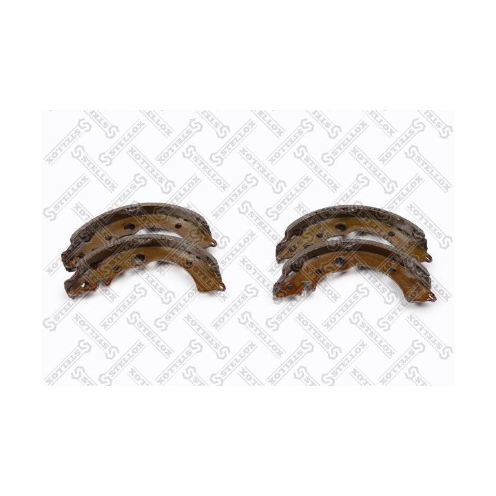 Stabdžių trinkelių komplektas STELLOX 107 101-SX