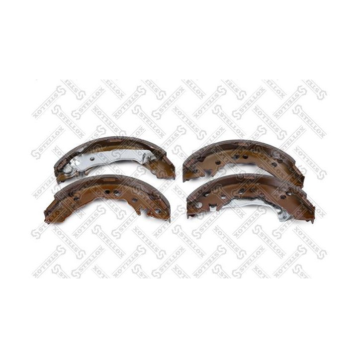 Stabdžių trinkelių komplektas STELLOX 128 101-SX