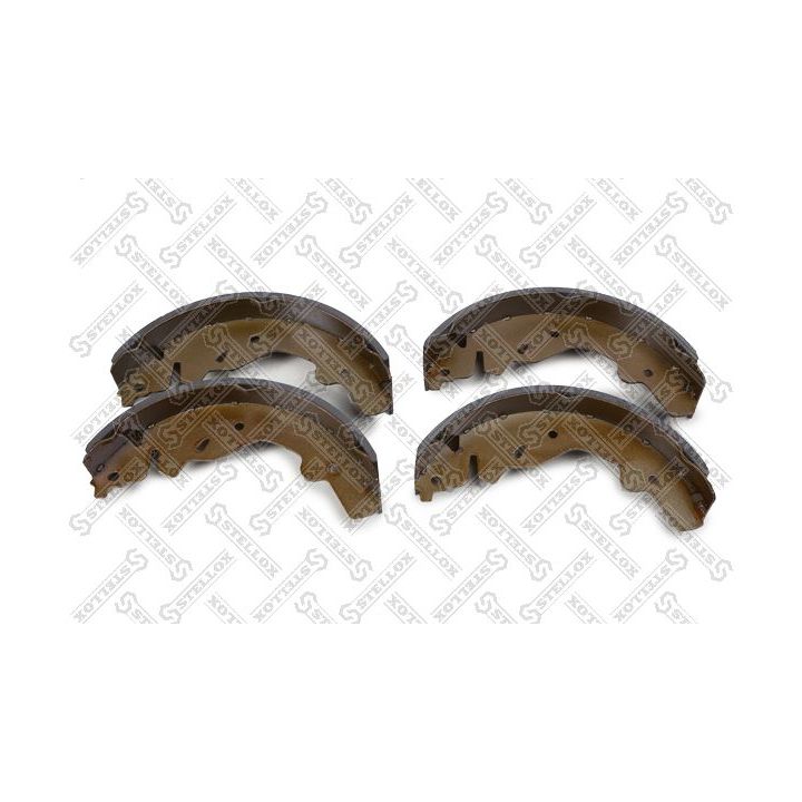 Stabdžių trinkelių komplektas STELLOX 129 100-SX