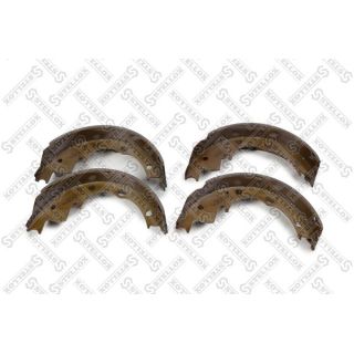 Stabdžių trinkelių komplektas STELLOX 132 100-SX