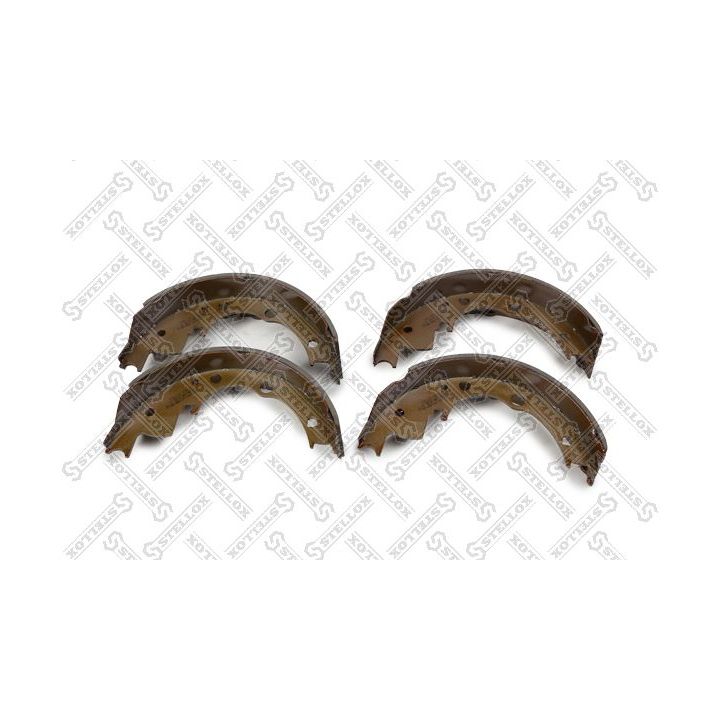 Stabdžių trinkelių komplektas STELLOX 132 100-SX