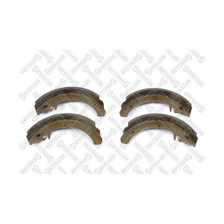 Stabdžių trinkelių komplektas STELLOX 140 100-SX