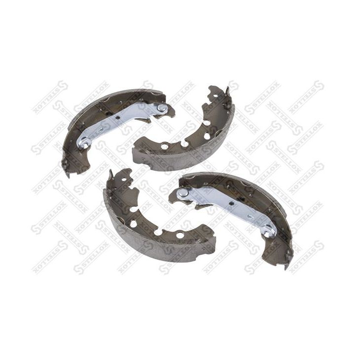 Stabdžių trinkelių komplektas STELLOX 148 100-SX