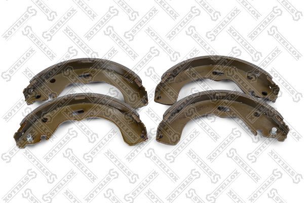 Stabdžių trinkelių komplektas STELLOX 157 100-SX