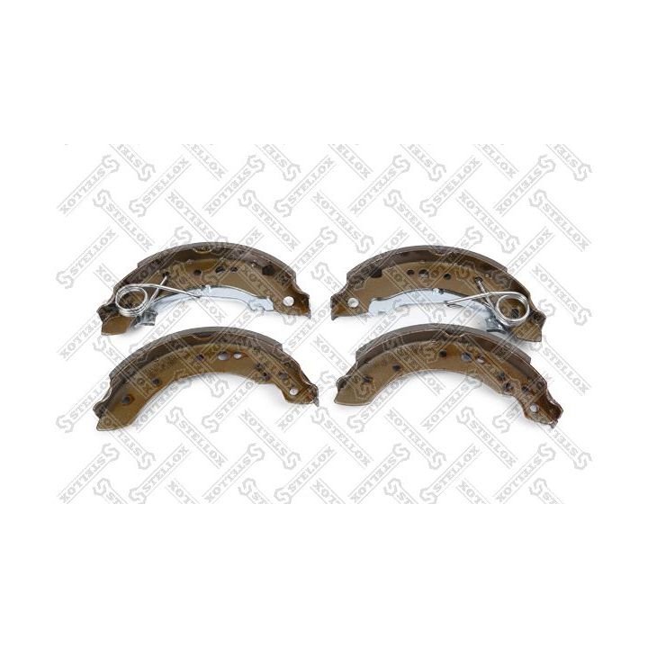 Stabdžių trinkelių komplektas STELLOX 160 100-SX