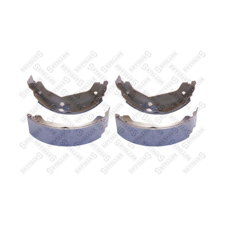 Stabdžių trinkelių komplektas STELLOX 161 100-SX