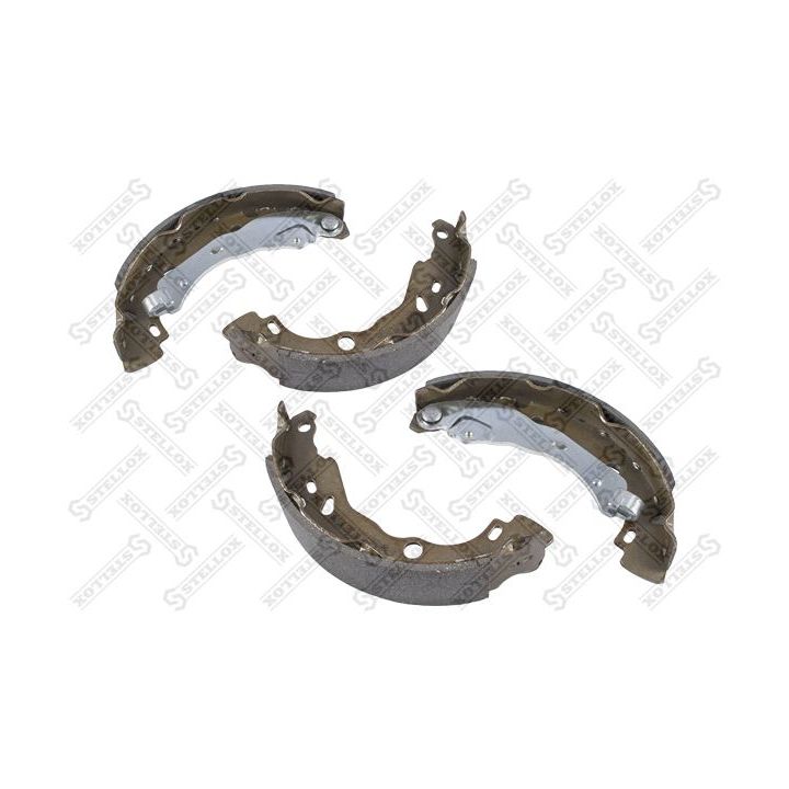 Stabdžių trinkelių komplektas STELLOX 163 100-SX