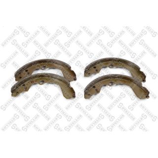 Stabdžių trinkelių komplektas STELLOX 164 100-SX