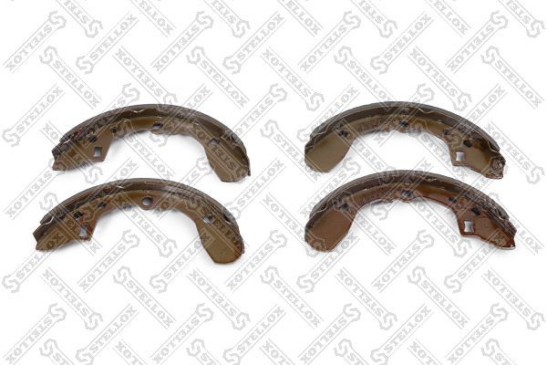 Stabdžių trinkelių komplektas STELLOX 165 100-SX