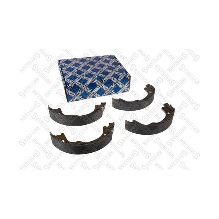 Stabdžių trinkelių komplektas STELLOX 176 100-SX