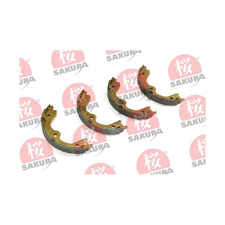 Stabdžių trinkelių komplektas, stovėjimo stabdis SAKURA 602-00-4001