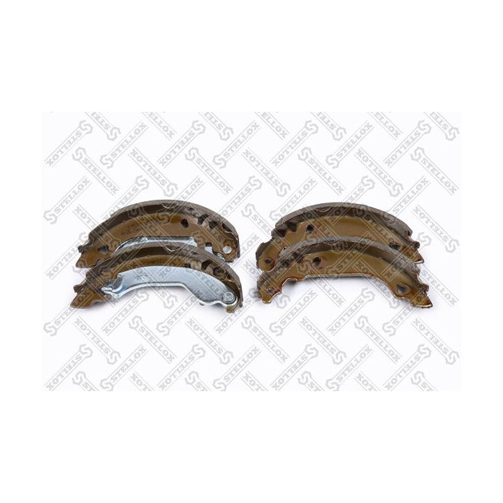 Stabdžių trinkelių komplektas STELLOX 190 101-SX