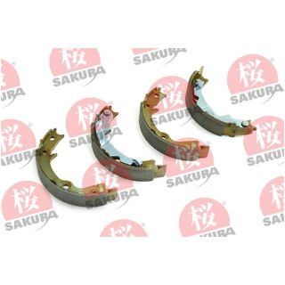 Stabdžių trinkelių komplektas, stovėjimo stabdis SAKURA 602-00-4601