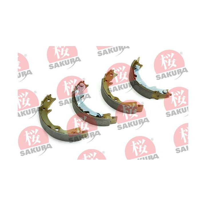 Stabdžių trinkelių komplektas, stovėjimo stabdis SAKURA 602-00-4601