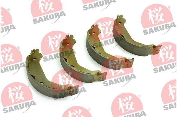 Stabdžių trinkelių komplektas, stovėjimo stabdis SAKURA 602-00-4605