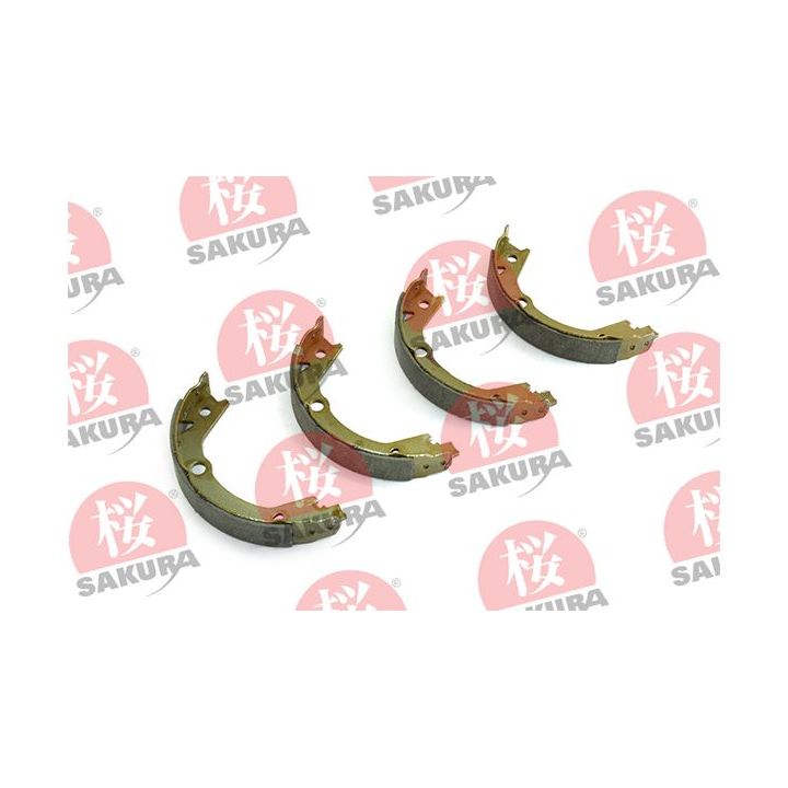 Stabdžių trinkelių komplektas, stovėjimo stabdis SAKURA 602-00-4613