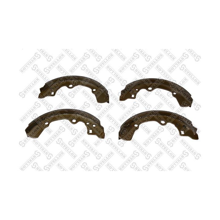 Stabdžių trinkelių komplektas STELLOX 194 100-SX